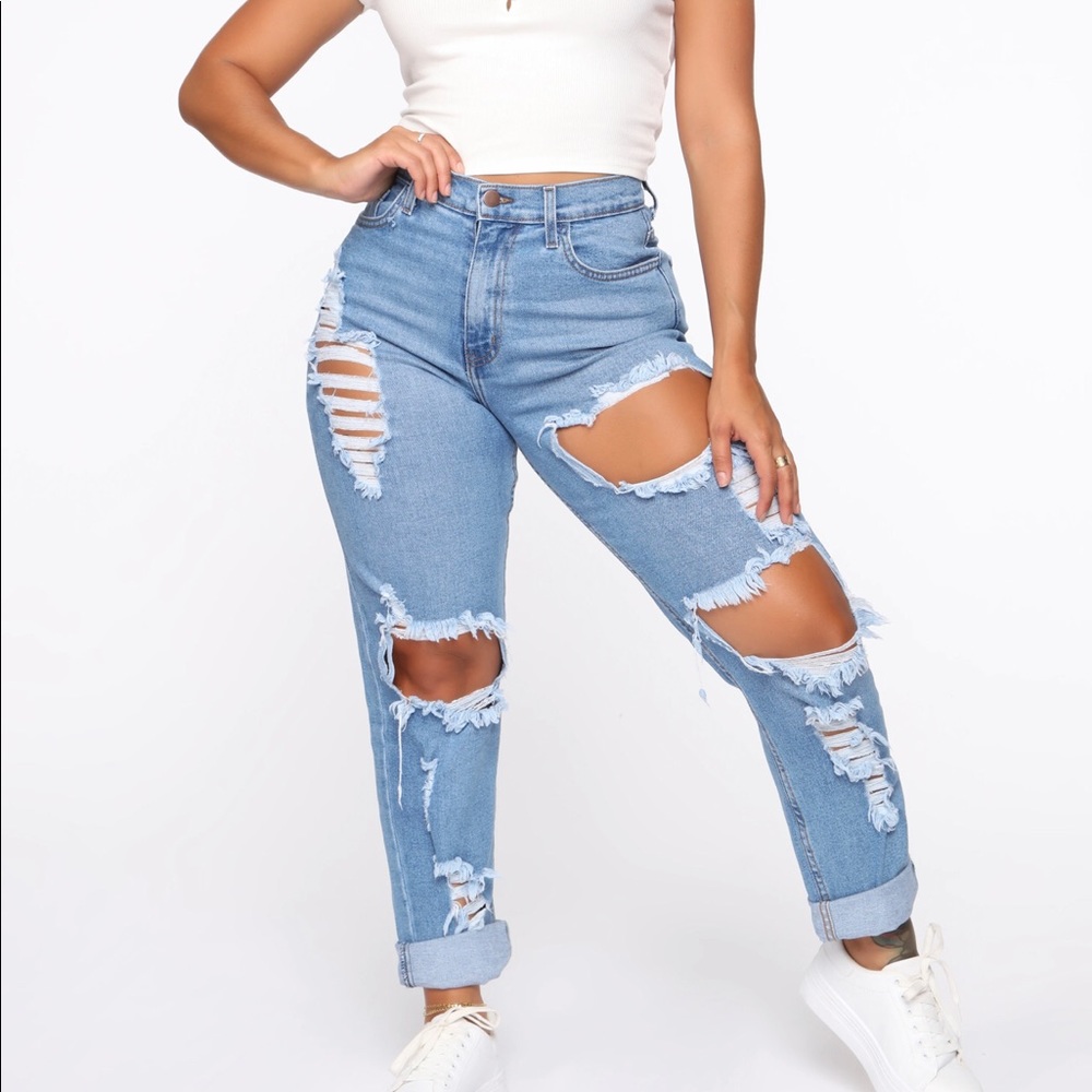 💥Driving  Me Crazy Mom Jeans💥